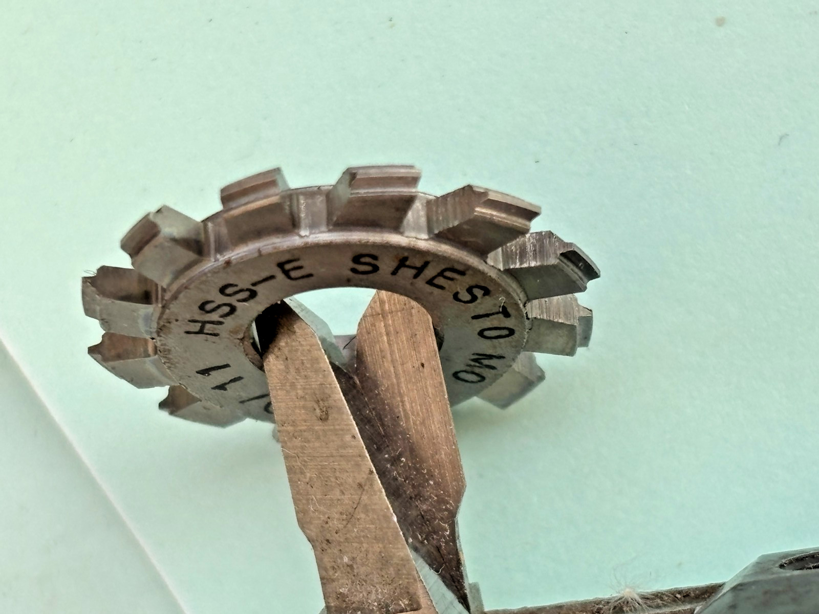watchmakers lathe gear wheel pinion cutter MO.25-10/11 by SHESTO clock cutter