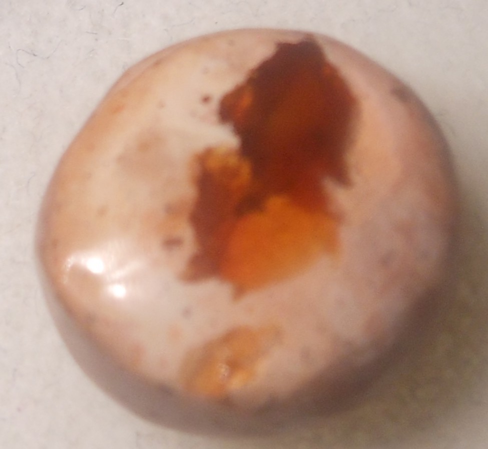 14.30ct Mexican Fire Opal 15.7mm x 15mm x 9.1mm