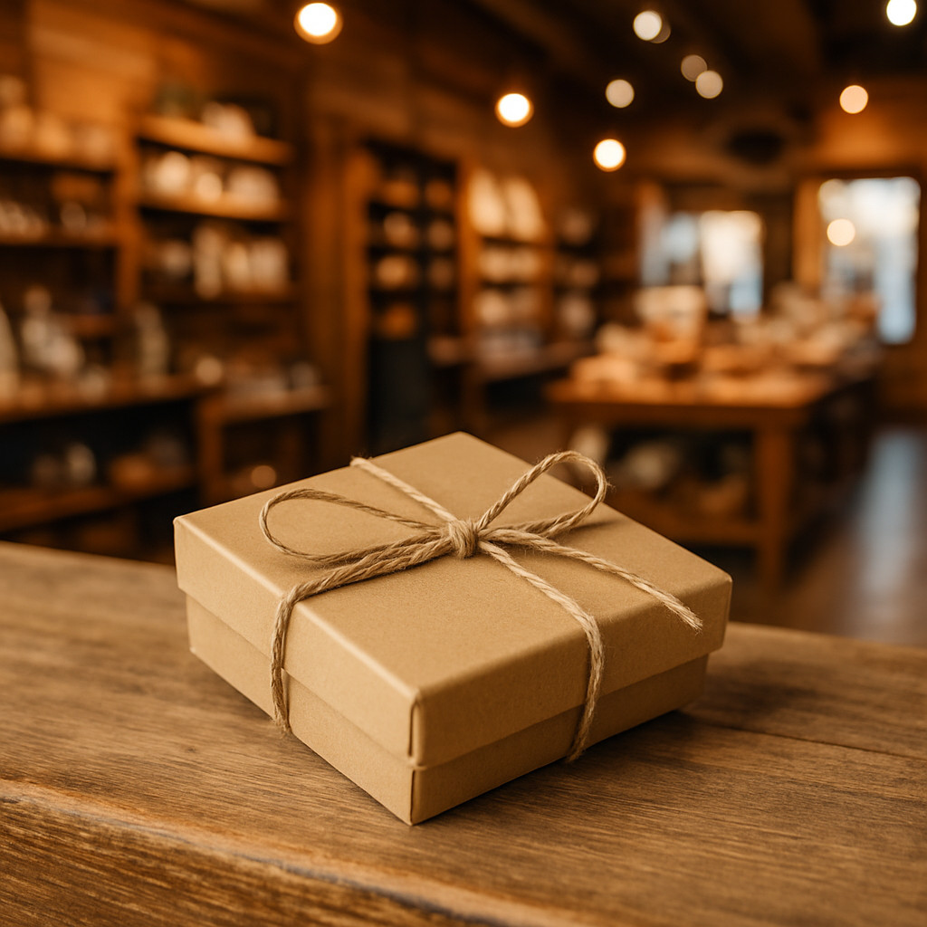 Kraft Brown Matte Finish Cotton filled Boxes