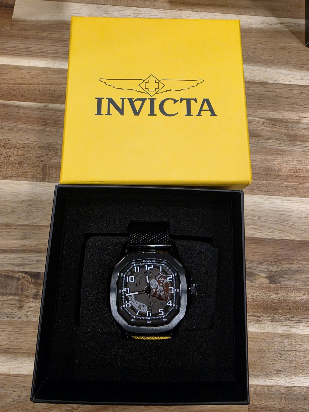 Invicta S1 Rally Diablo Men’s Watch – 45.5mm 48443 Black With Black Dial New
