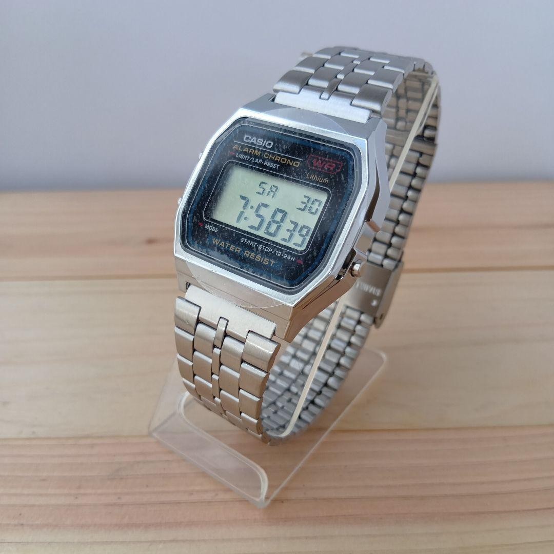 CASIO Chipkashi Digital Watch A159WA-N1JH Unused Long-Term Storage Working
