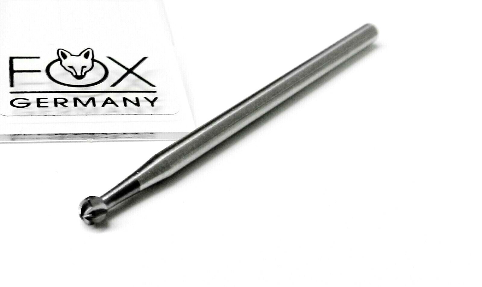 Round Carbide Bur Size 0.5mm Jewelry Bur Fox 005 Germany Pack of 6