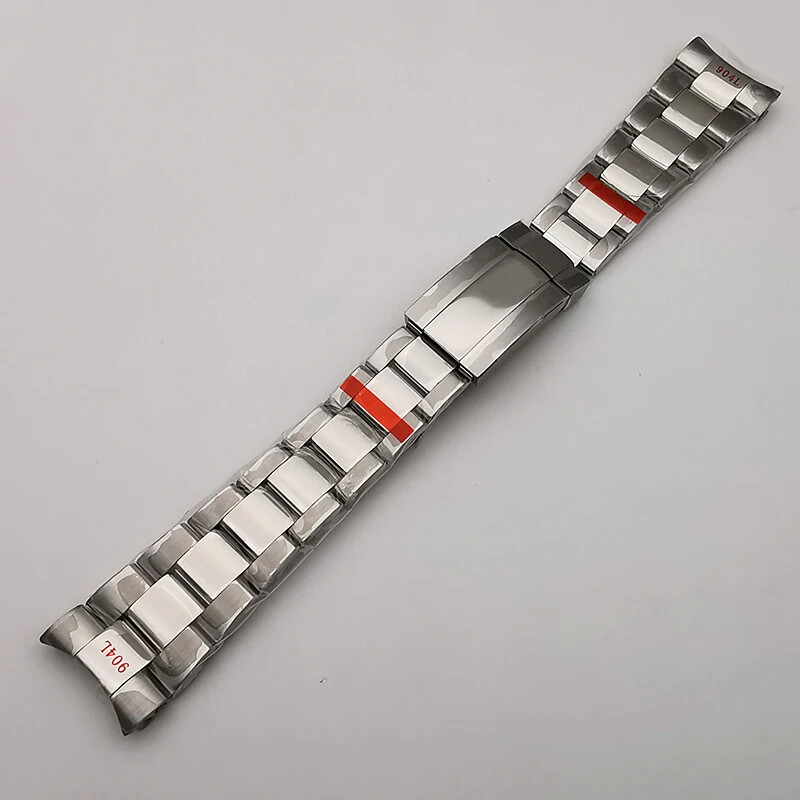 20mm 904L Steel Bracelet Watch Band Strap Fits Rolex Datejust 126234 126200 36mm