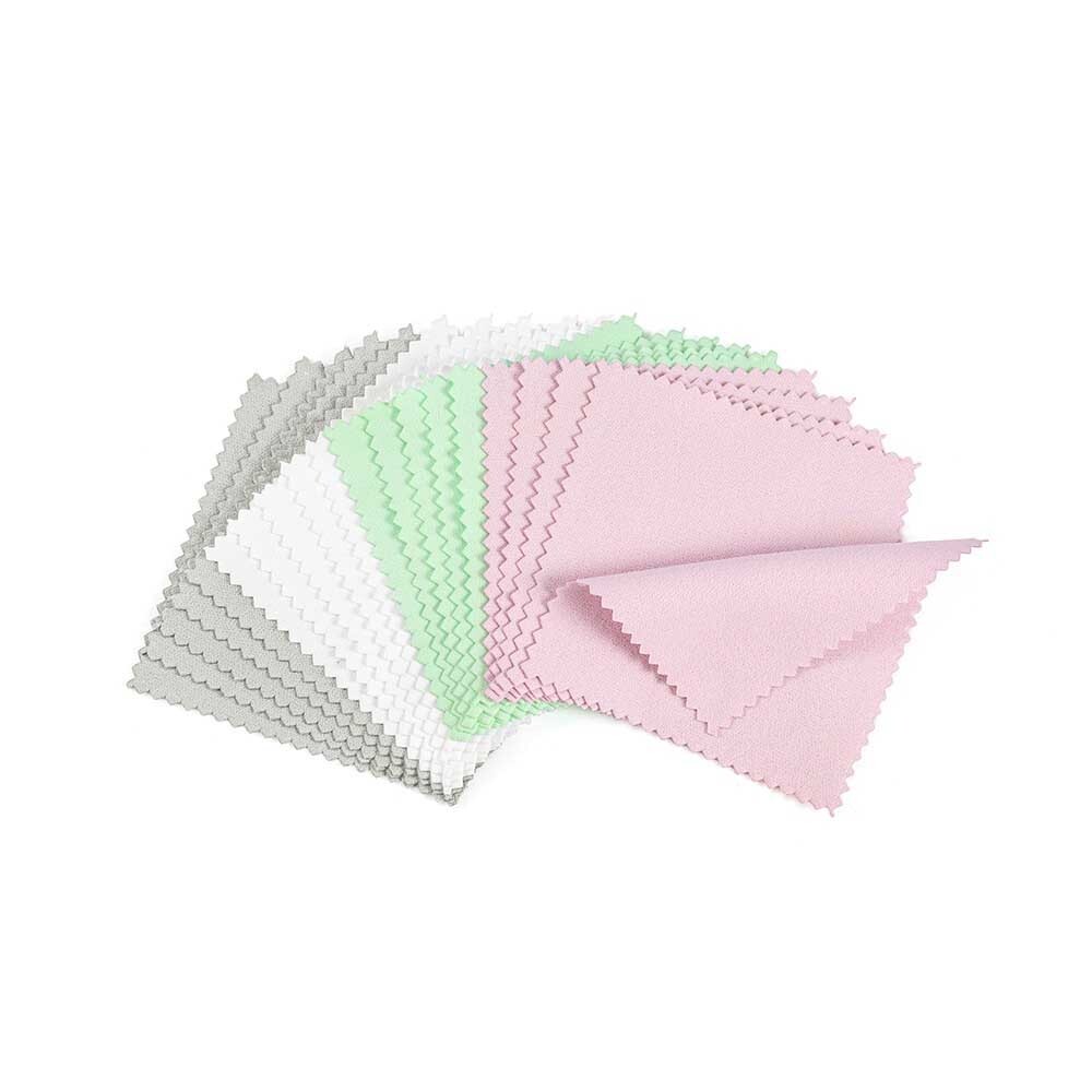 100/200x Silver,Gold,Platinum Jewelry Cleaning and Polishing Cloth USA SHIPPING