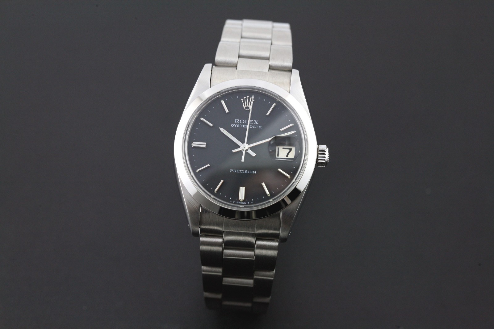 Vintage Rolex Oysterdate Precision 6694 Cal 1225 17Jewels Manual Winding Watch