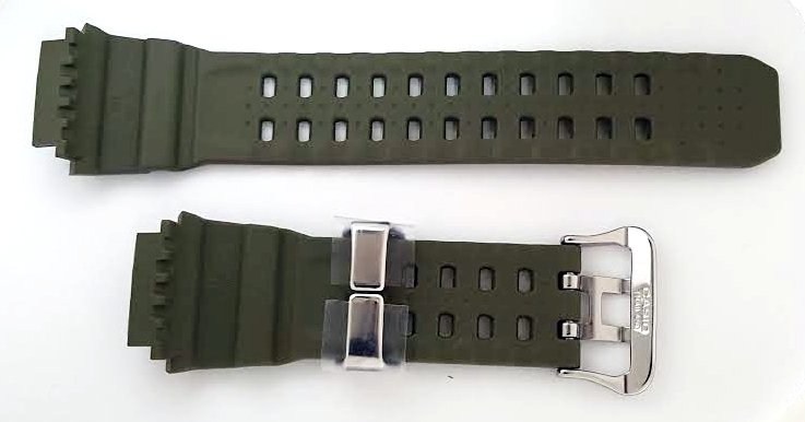 Genuine Casio Replacement Band G SHOCK for GW9400-3 GW-9400 Olive Green NEW**