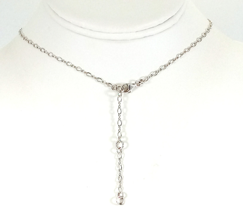 Vintage 925 Sterling Silver Amethyst Celtic Irish Claddagh Necklace