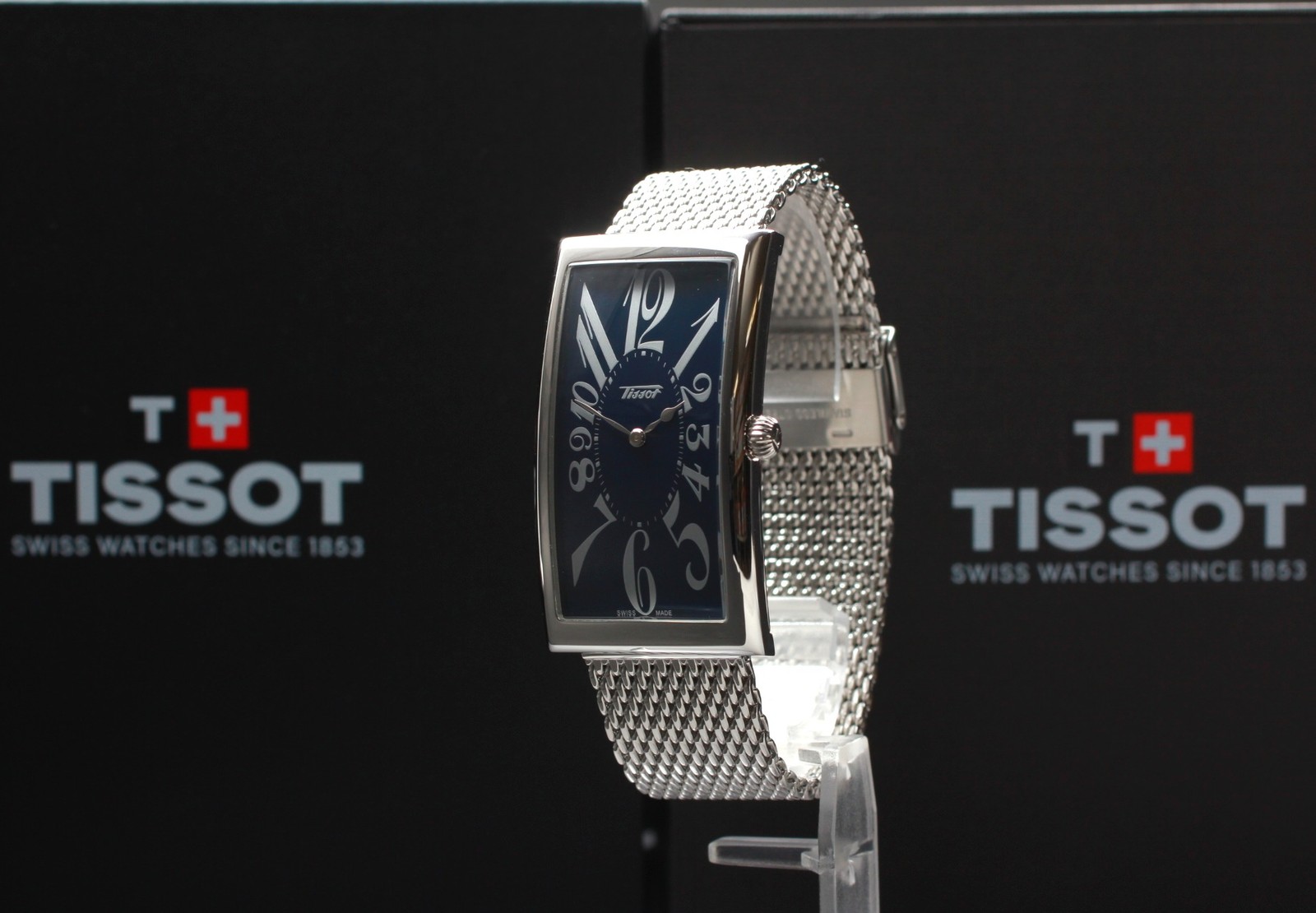 *Brand New* Japan Model Tissot Heritage T117509A Blue Banana Quartz Men’s Watch
