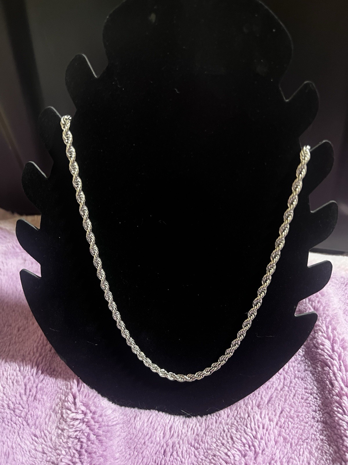 BMNY SILVER CHAIN W/ 24KGP 23 1/2 Inches