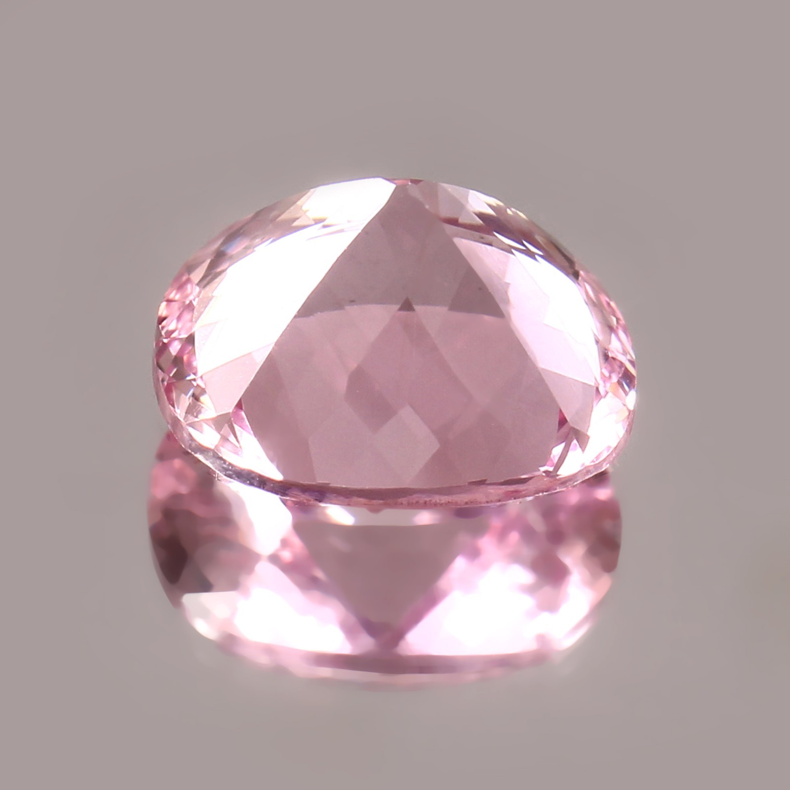 Natural Flawless Ceylon Padparadscha Sapphire Cushion Cut Loose Gemstone 15x15MM