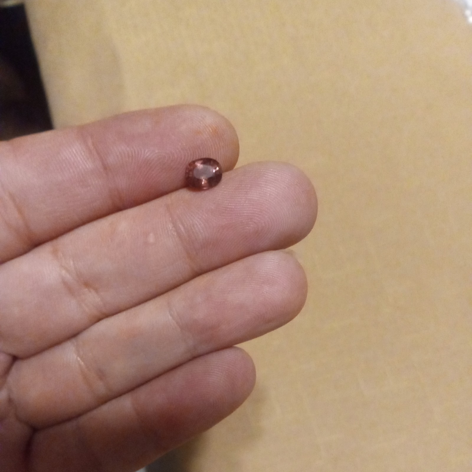 1.32 ct natural color change garnet cushion pinkish purple to reddish orange 😍