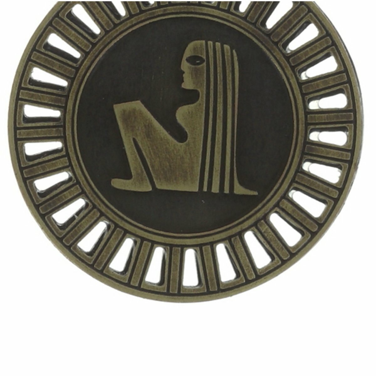 Konplott Pendant Charm Zodiac Virgo/Jungfrau S Brass/Silver