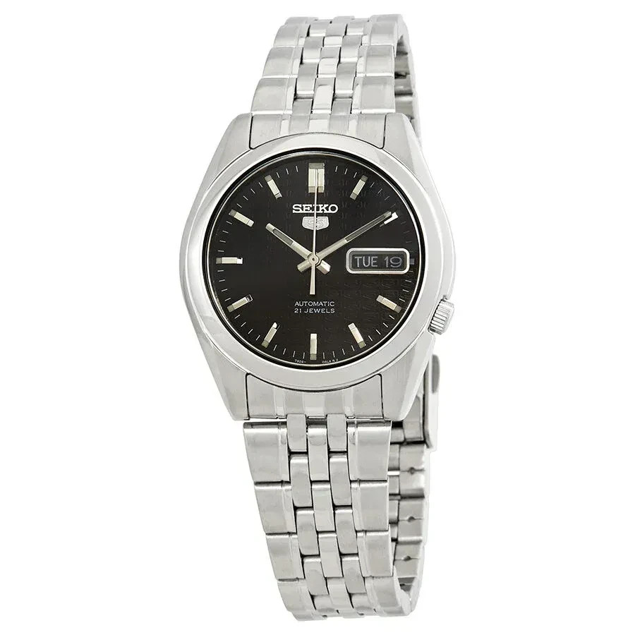 Seiko 5 SNK361 Automatic Black Dial Stainless Steel New Full Set Men’s Watch