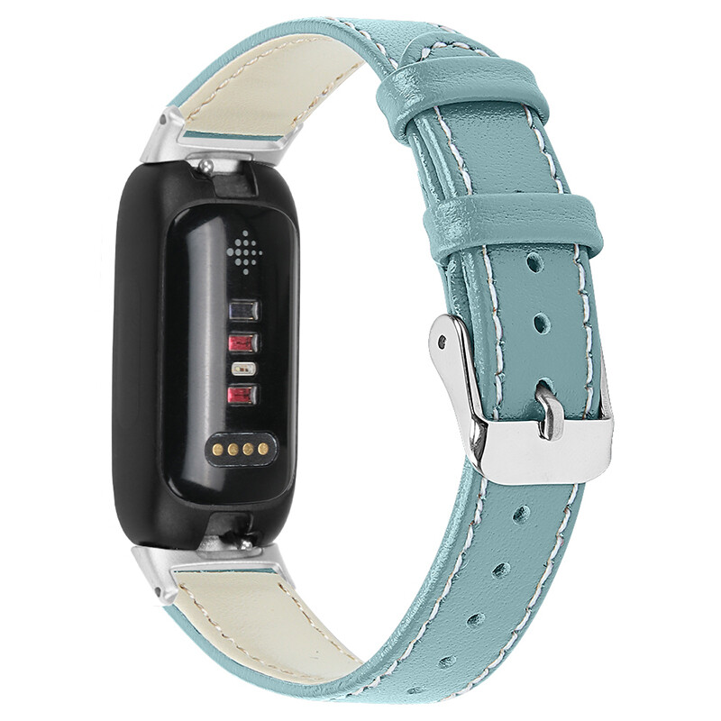 For Fitbit Inspire 3 Slim Genuine Leather Wristband Band Replacement Strap