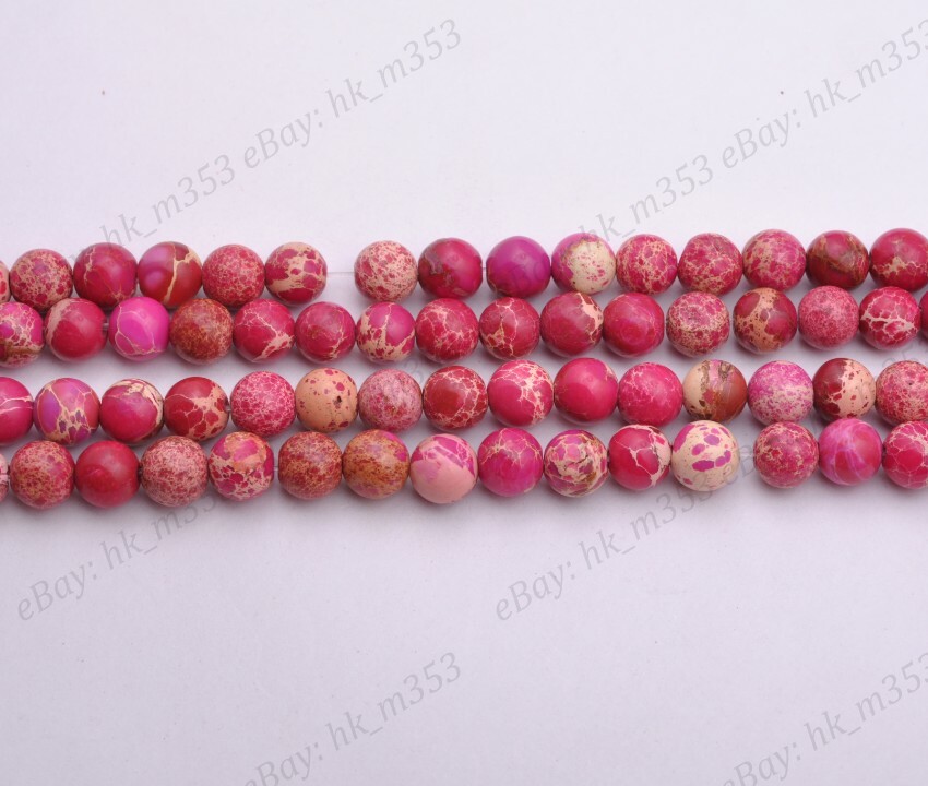 Wholesale Natural Gemstone Round Spacer Loose Beads 4MM 6MM 8MM 10MM 12MM