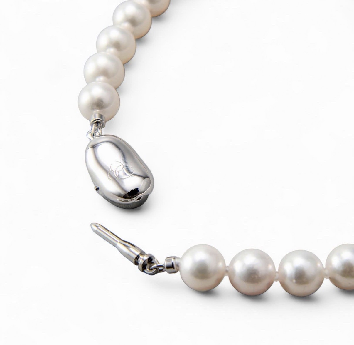 Japanese Akoya Pearl Necklace 7-7.5mm 43cm Surgical Steel Clasp Hypoallergenic