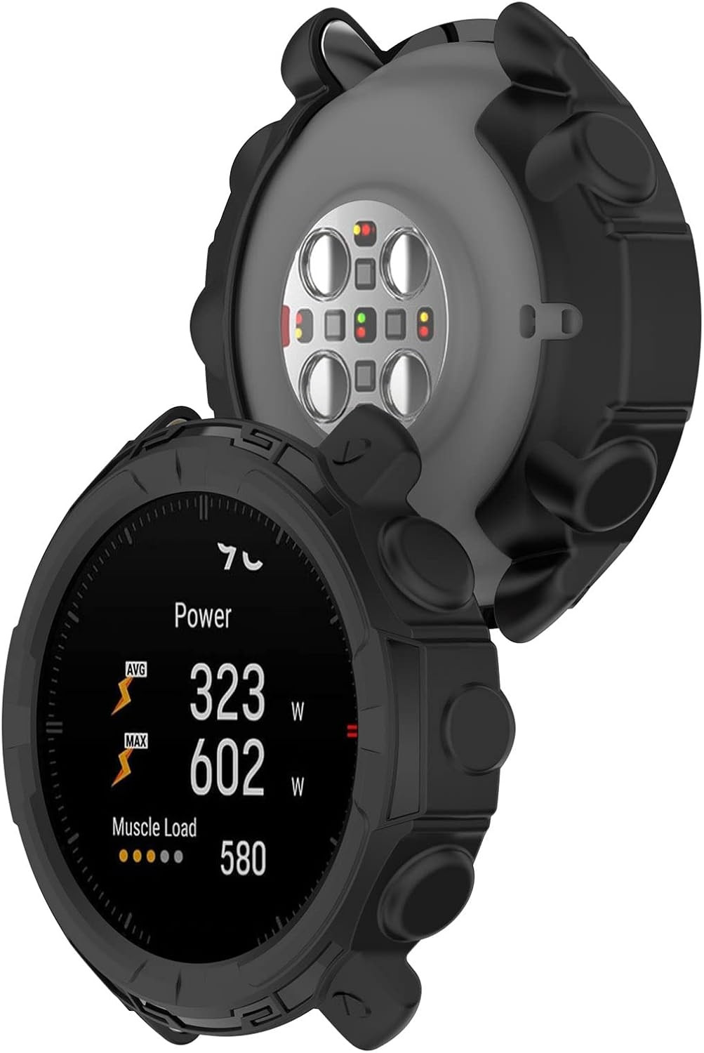 Protector Case Compatible with Polar GRIT X Pro/Grit X Watch, Soft TPU Shock-Pr