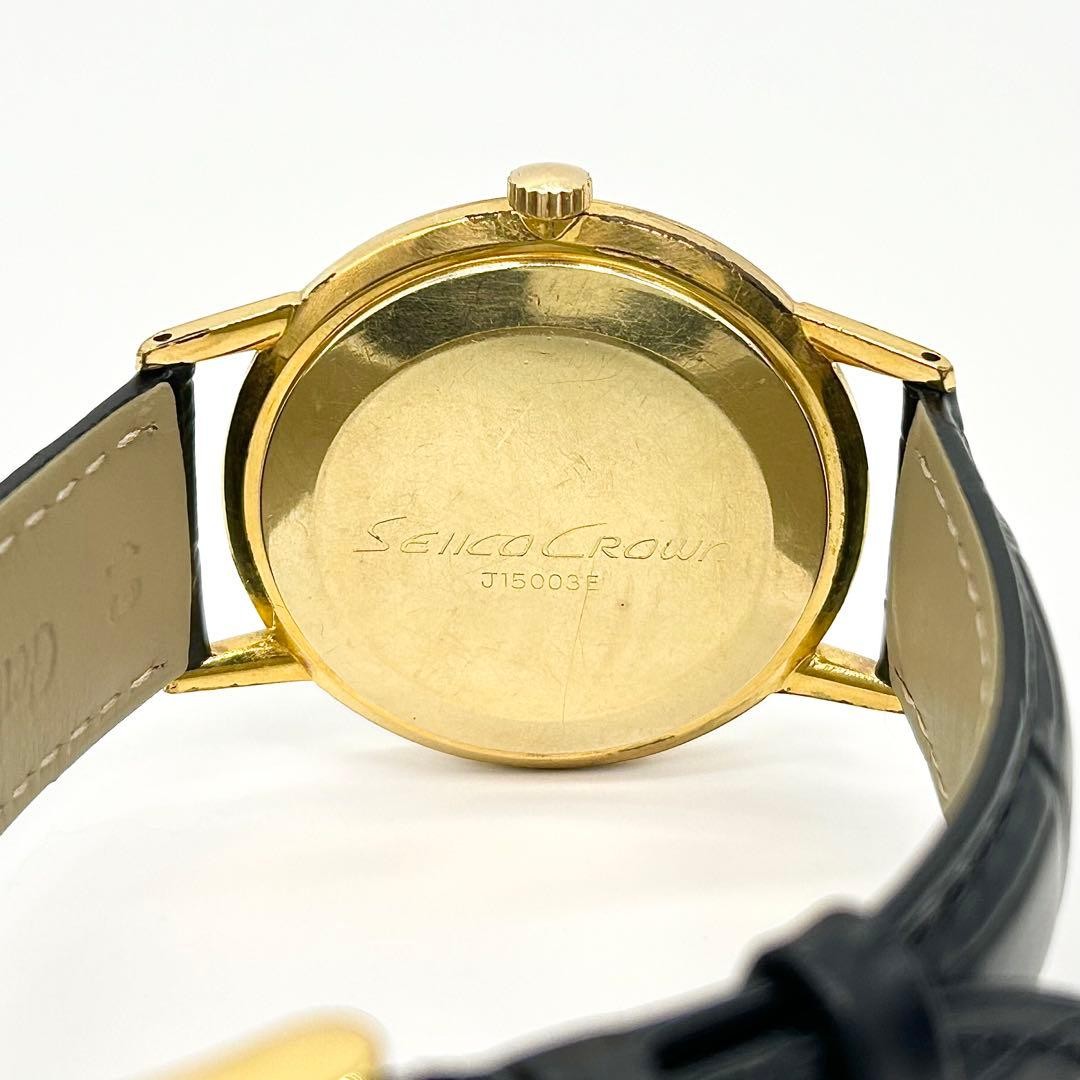 SEIKO CROWN Vintage J15003E Manual Wind Wristwatch