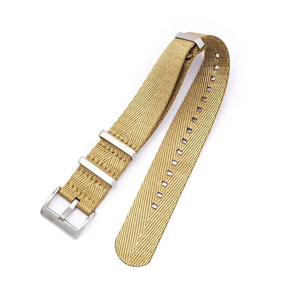 18mm 20mm 22mm 24mm Canvas Military Nylon Watch Strap Band