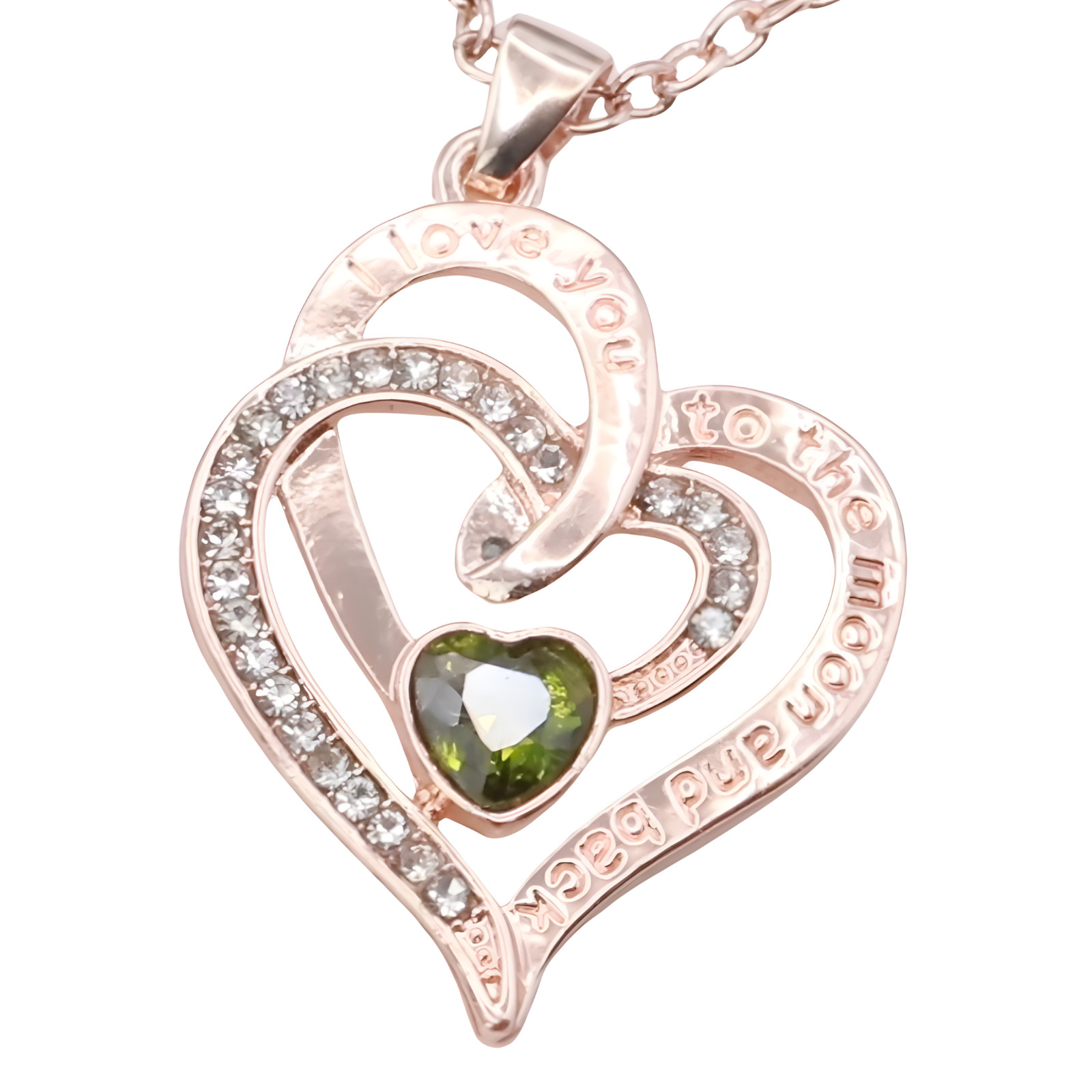 18K Gold Plated Zinc Alloy Pendant with Channel Set Crystal Rhinestones B309