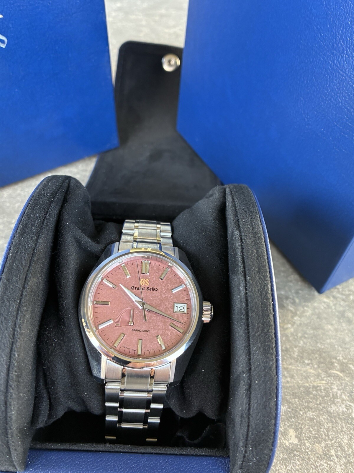 Grand Seiko Heritage UNWORN 11/2024 Pink Kirazuri Limited Ed. Spring Drive Watch