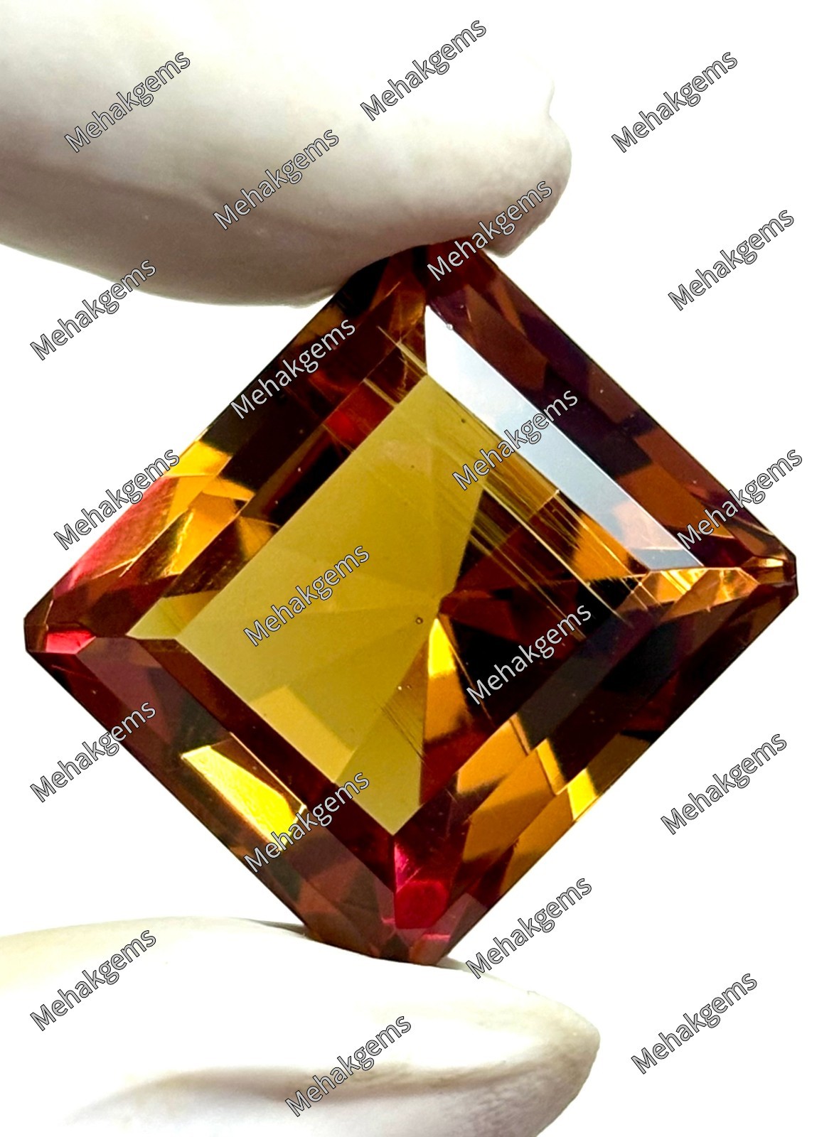 55ct Emerald Cut Zultanite Gemstone | Color Changing Diaspore, Precision Cut