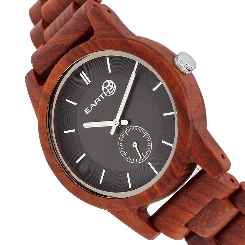 Earth Wood Watch Bracelet EW5803 NIB W/WARRANTY Offers Welcomed