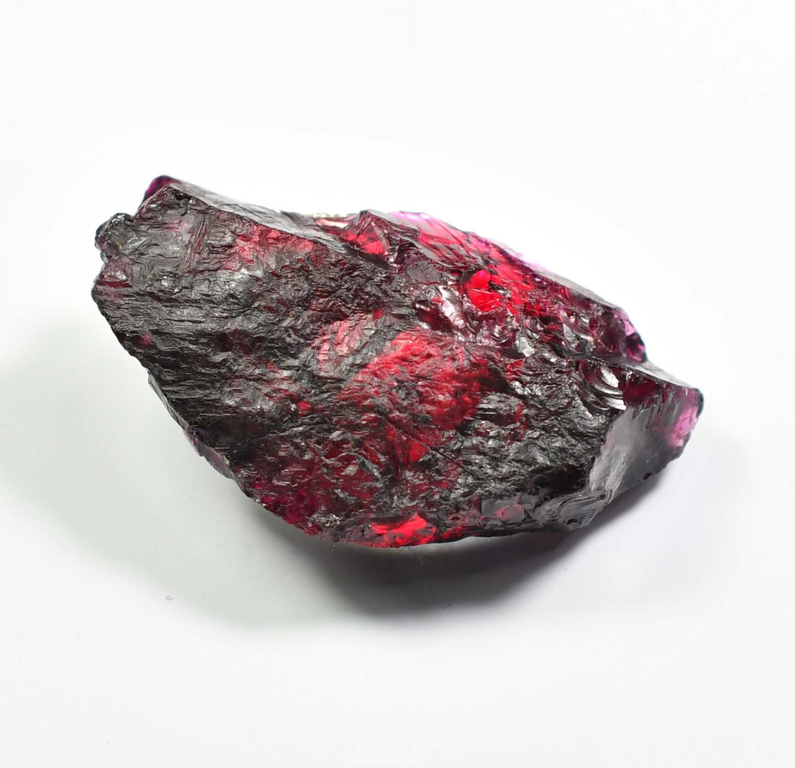 Very Rare Natural Unheated, Untreated Red Painite Rough 99.20 Ct GIT Certified