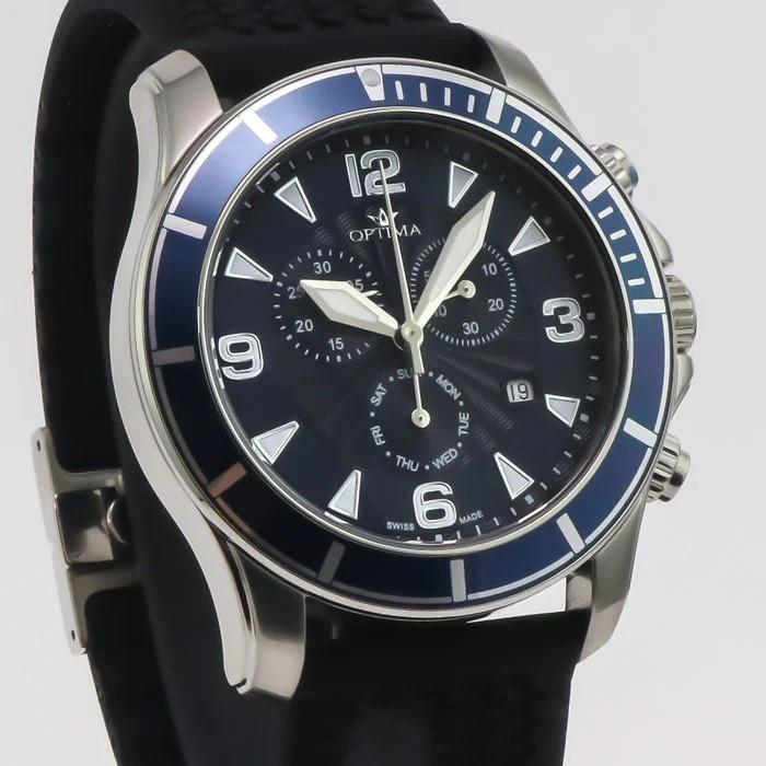 Optima – Swiss Chronograph – OSC422-SX-9 Chronograph Swiss Quartz 45 mm OSC422