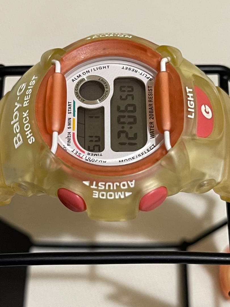 Excellent condition, fully functional CASIO Baby-G BG-370 Mickey Mouse 70th Anni
