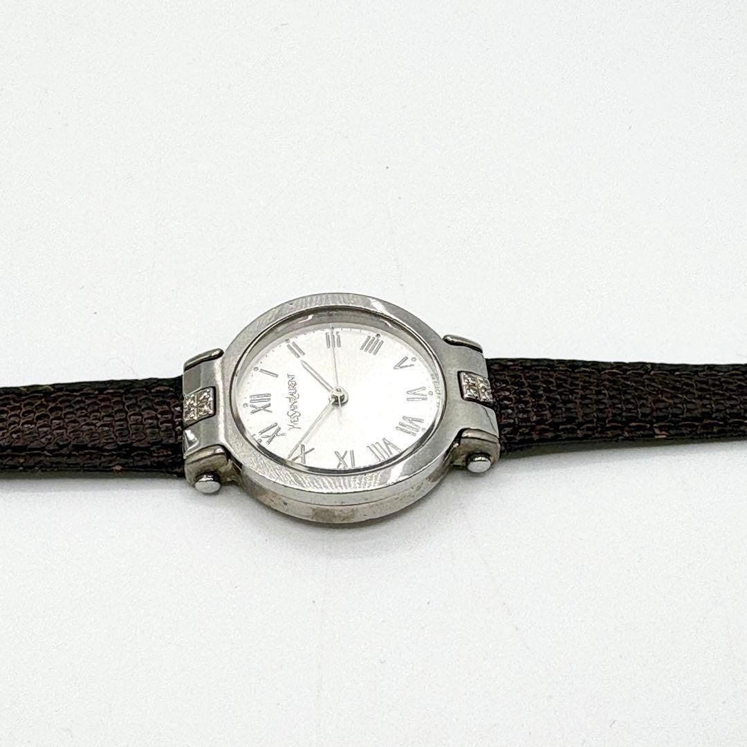 Working YVES SAINT LAURENT Wristwatch Roman