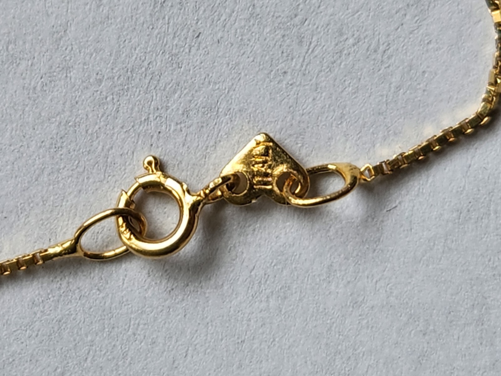 14K Solid Gold Diamond Nugget Heart Pendant Necklace-3.97 Grams