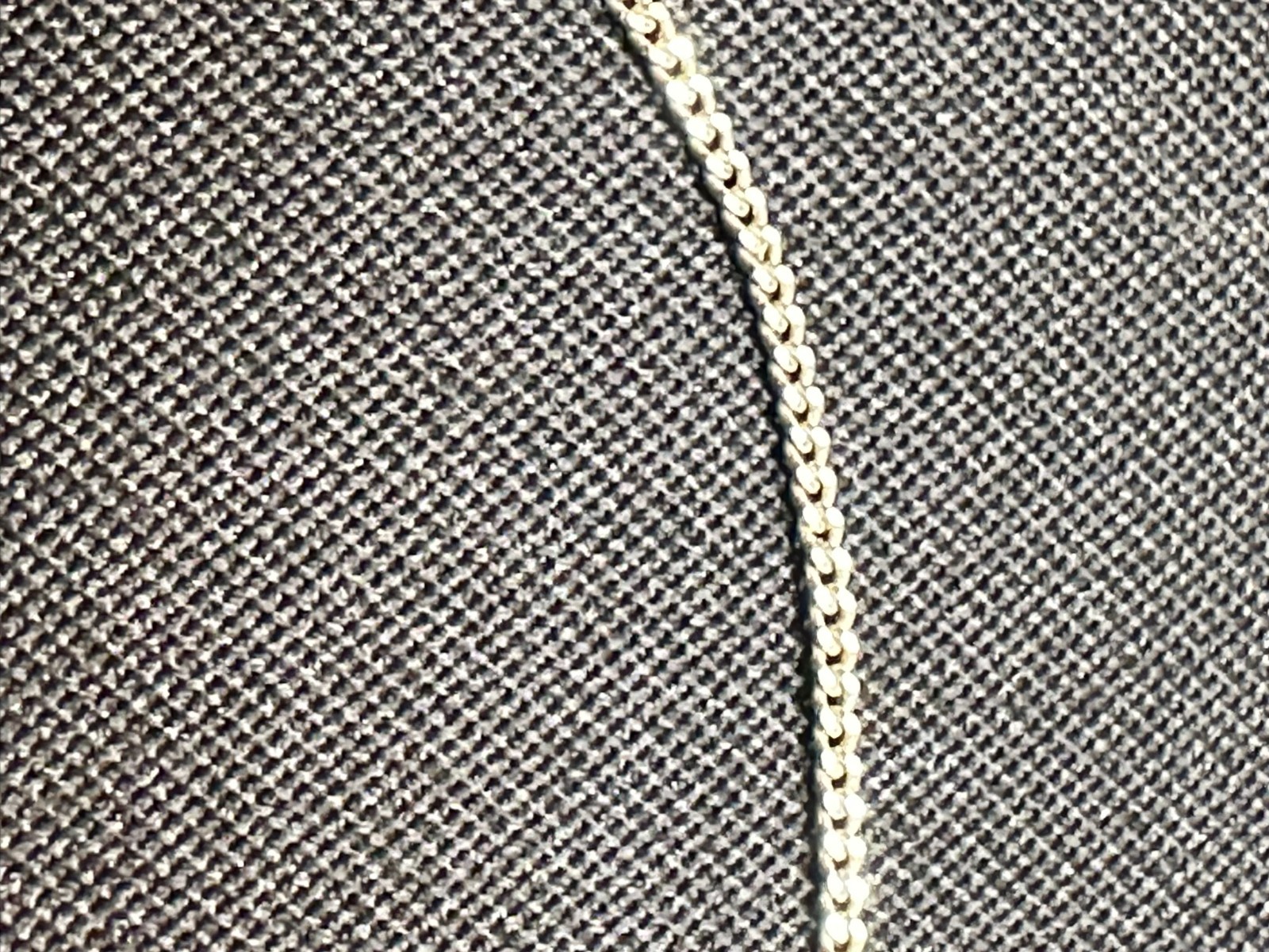 Kay Jewelers 925 KSJ Silver Teardrop Pendant w Diamonds, 925 Silver Link Chain