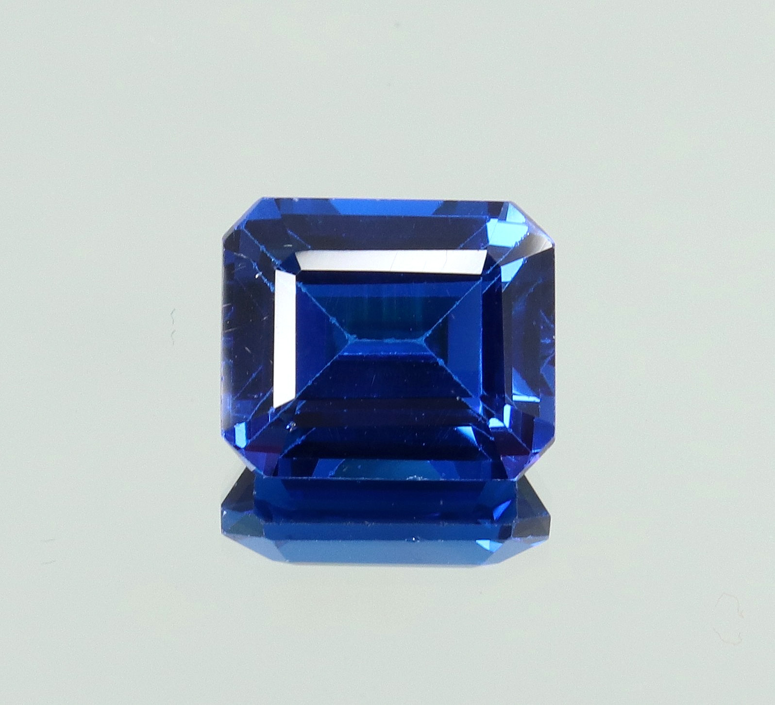 10.00 CT Certified Natural Brazilian Blue Topaz Emerald Shape Loose Gemstone