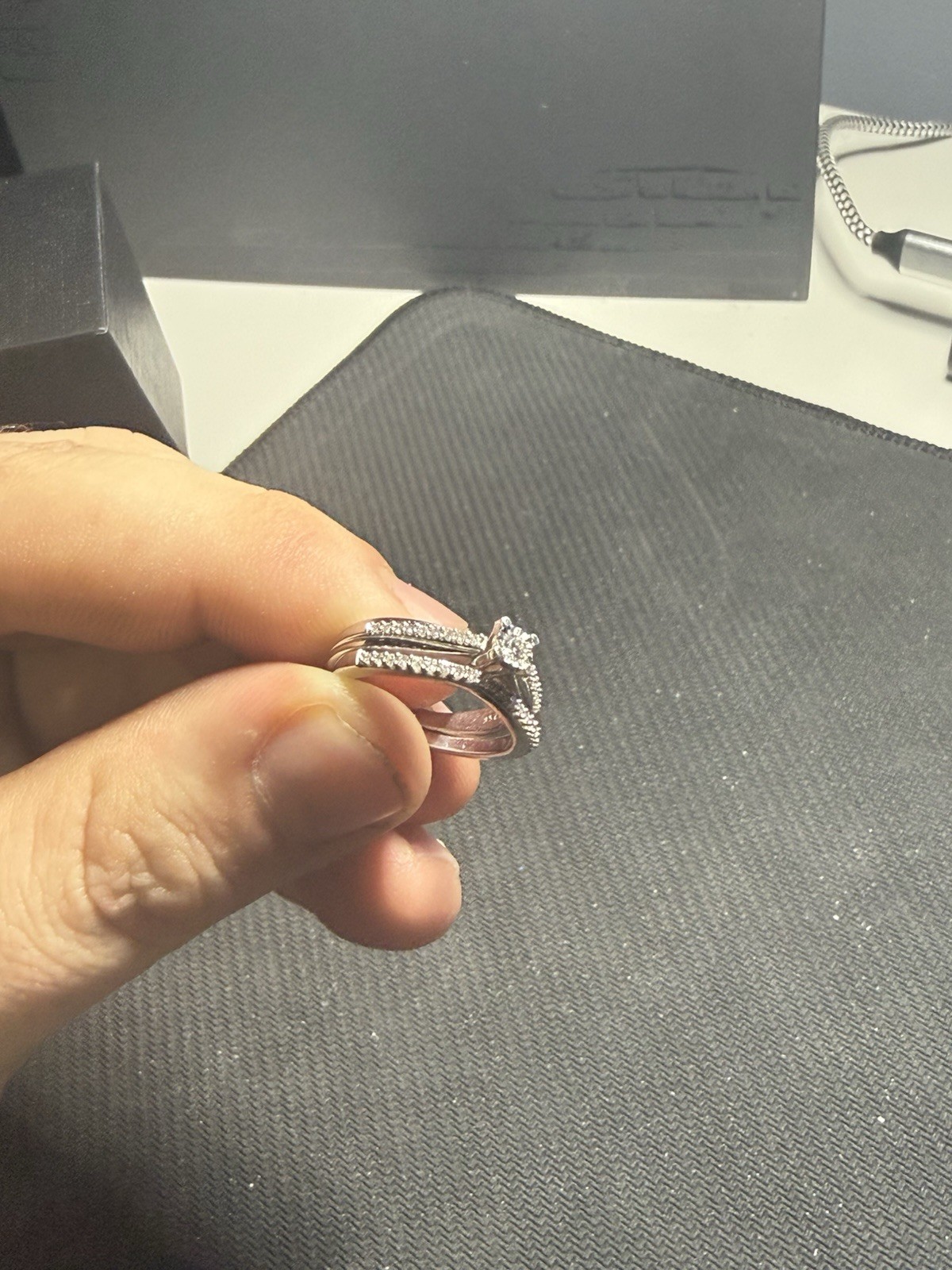Zales Bridal Set 1/4 Carat
