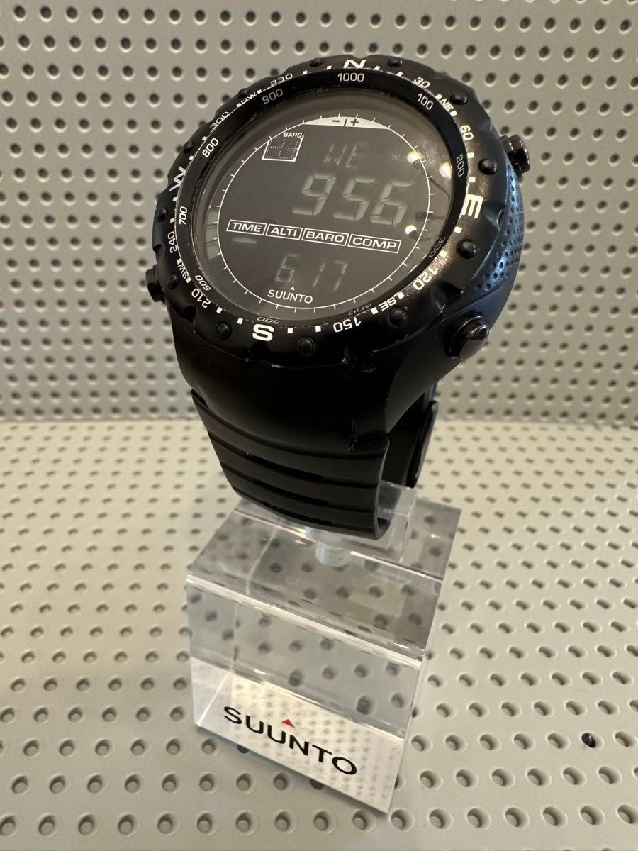 Suunto X-Lander Military Black Outdoor Watch with Manual Running