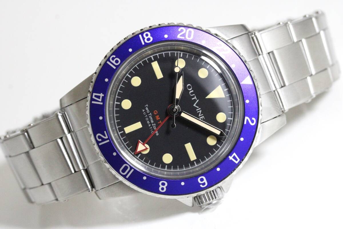 [B1Y] OUTLINE GMT 1960 Automatic Wristwatch Men’s Watch [y3m]