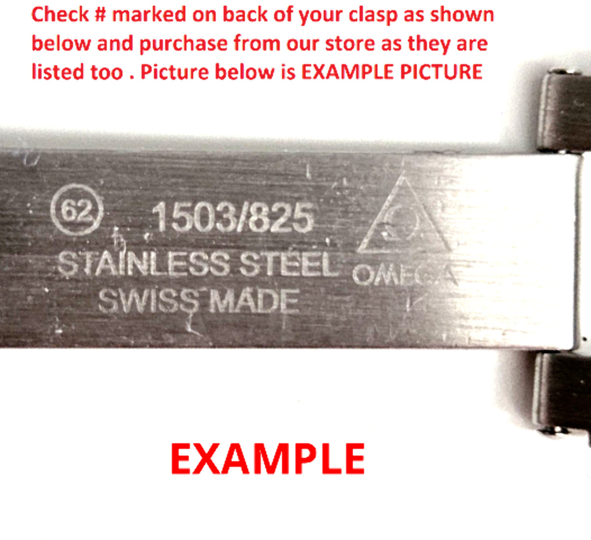 20MM WATCH BAND LINK FOR 45.5MM OMEGA SEAMASTER 1591/831 1590 114ST1590 TOP QLTY