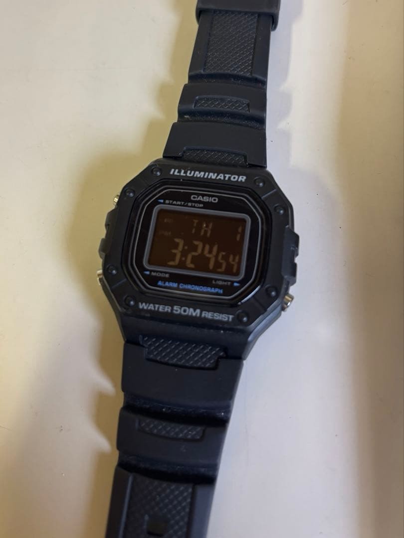 CASIO ILLUMINATOR W-218H Digital Watch