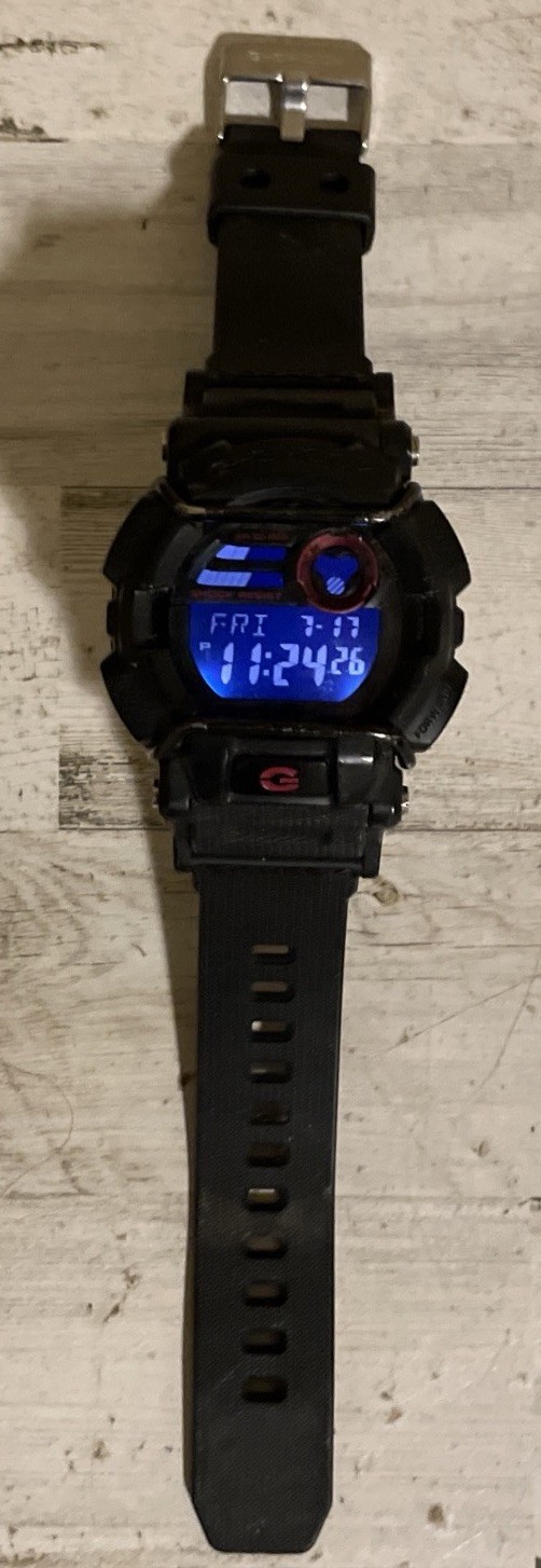 Used Casio G-Shock GD-400 Series GD400-1 Digital Watch