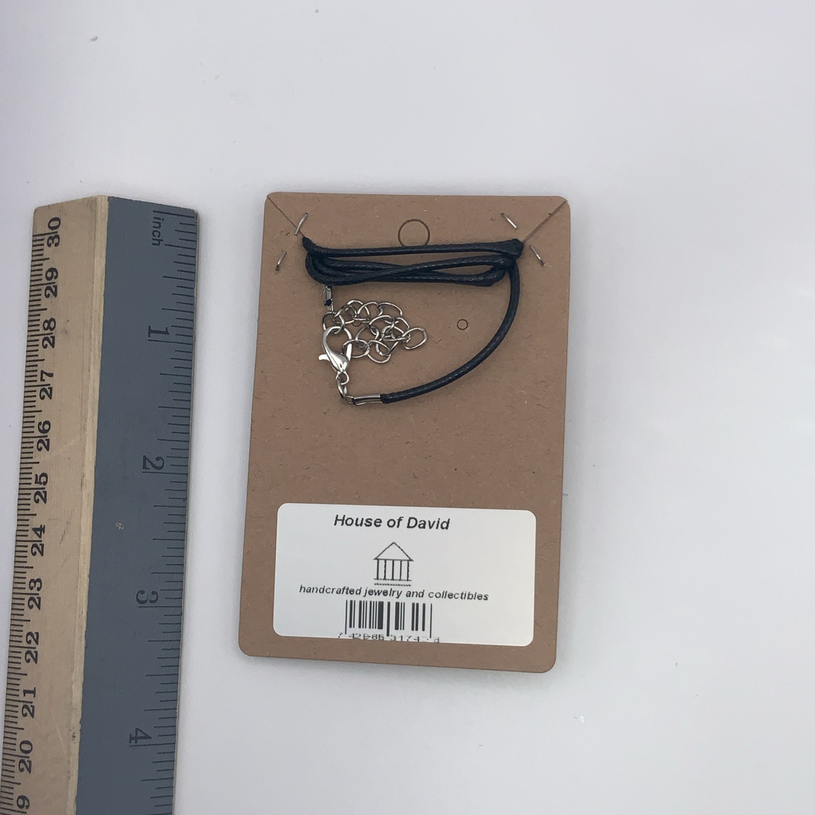 House Of David Handmade Cross Necklace Crystal Ice