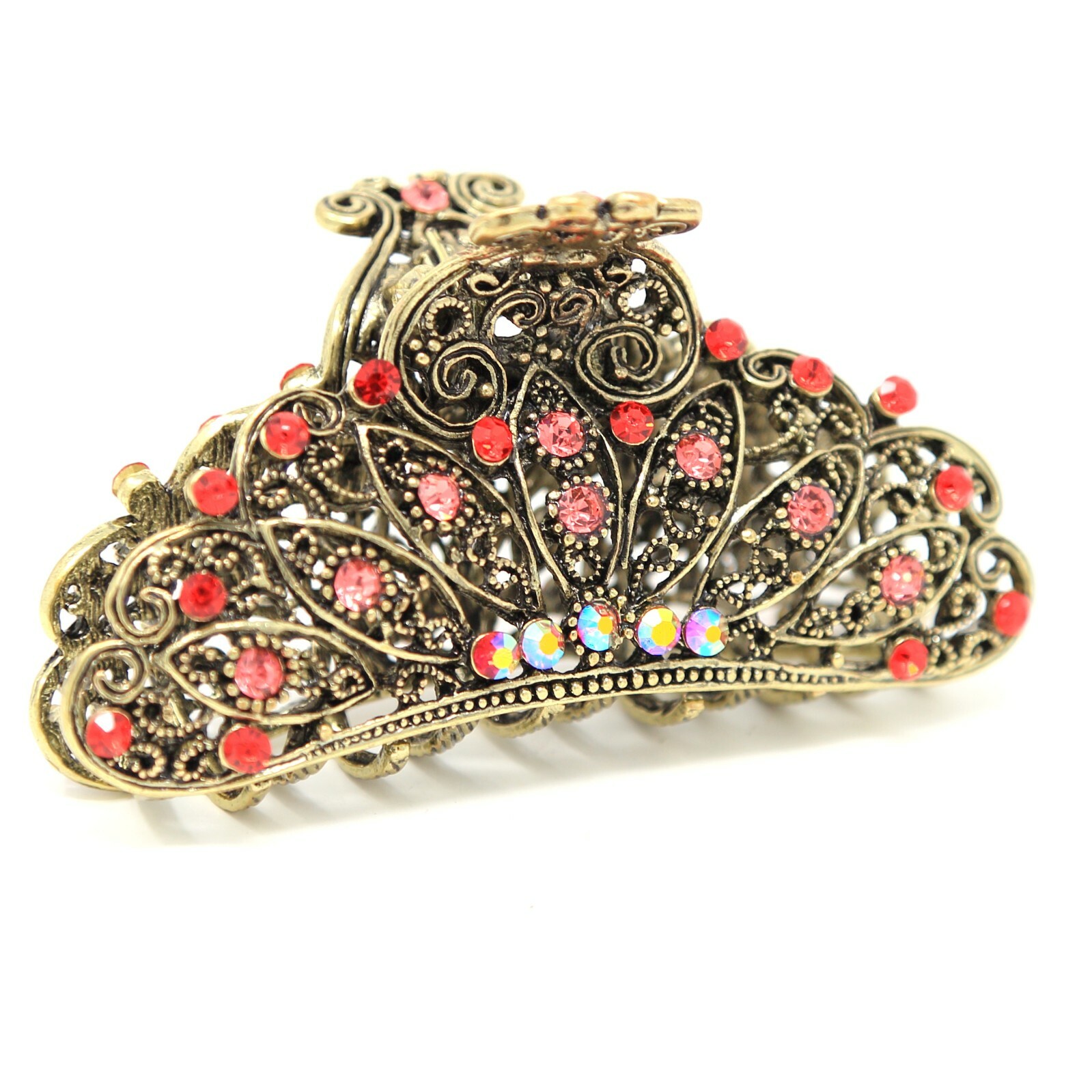 New Top Quality Metal with Imperial crown Design Crystals Hair claws clips pins