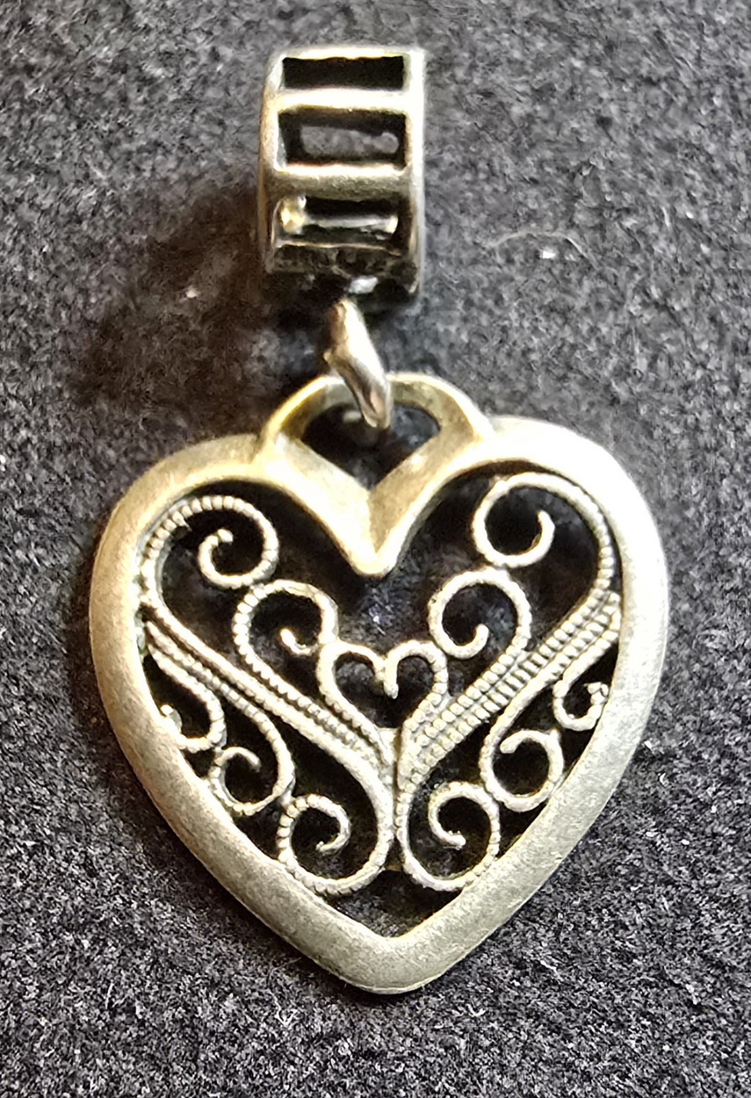 Vintage Michael Anthony 9in Sterling Silver Bracelet with a Variety of Charms