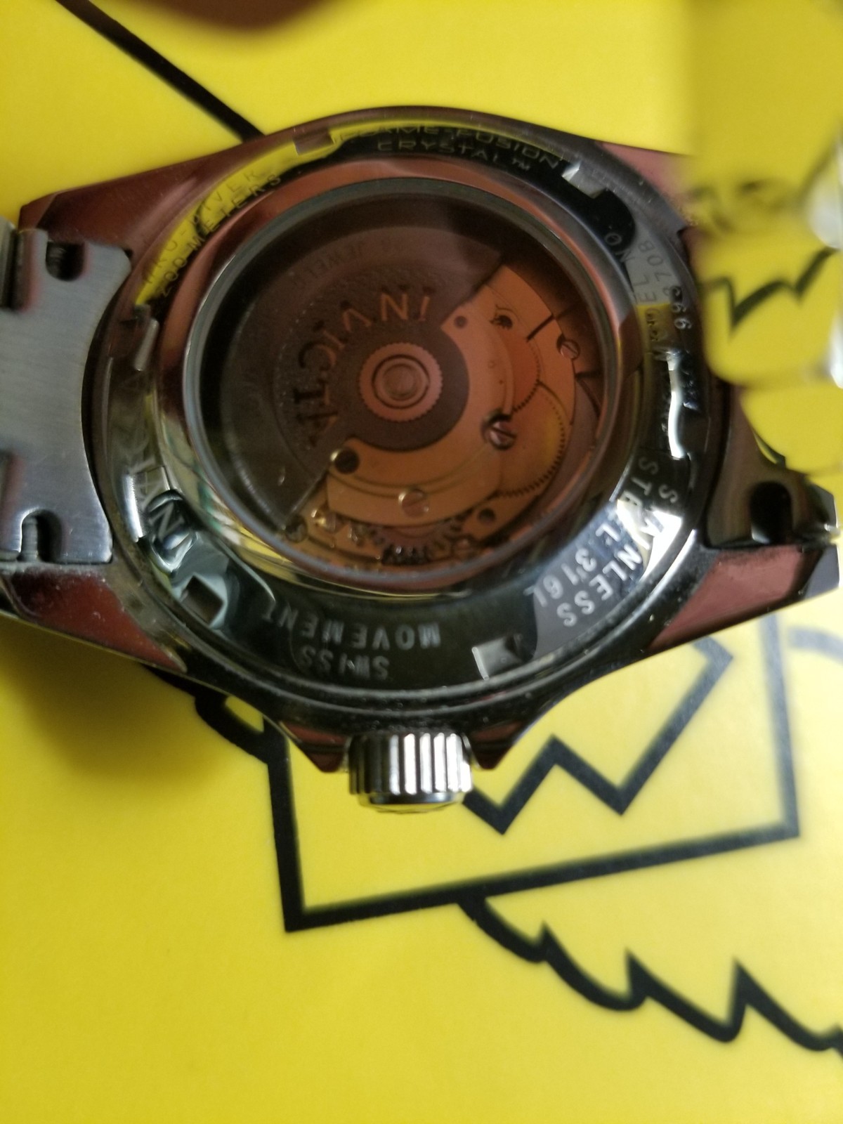 invicta mens watch 9937 SW200 automatic