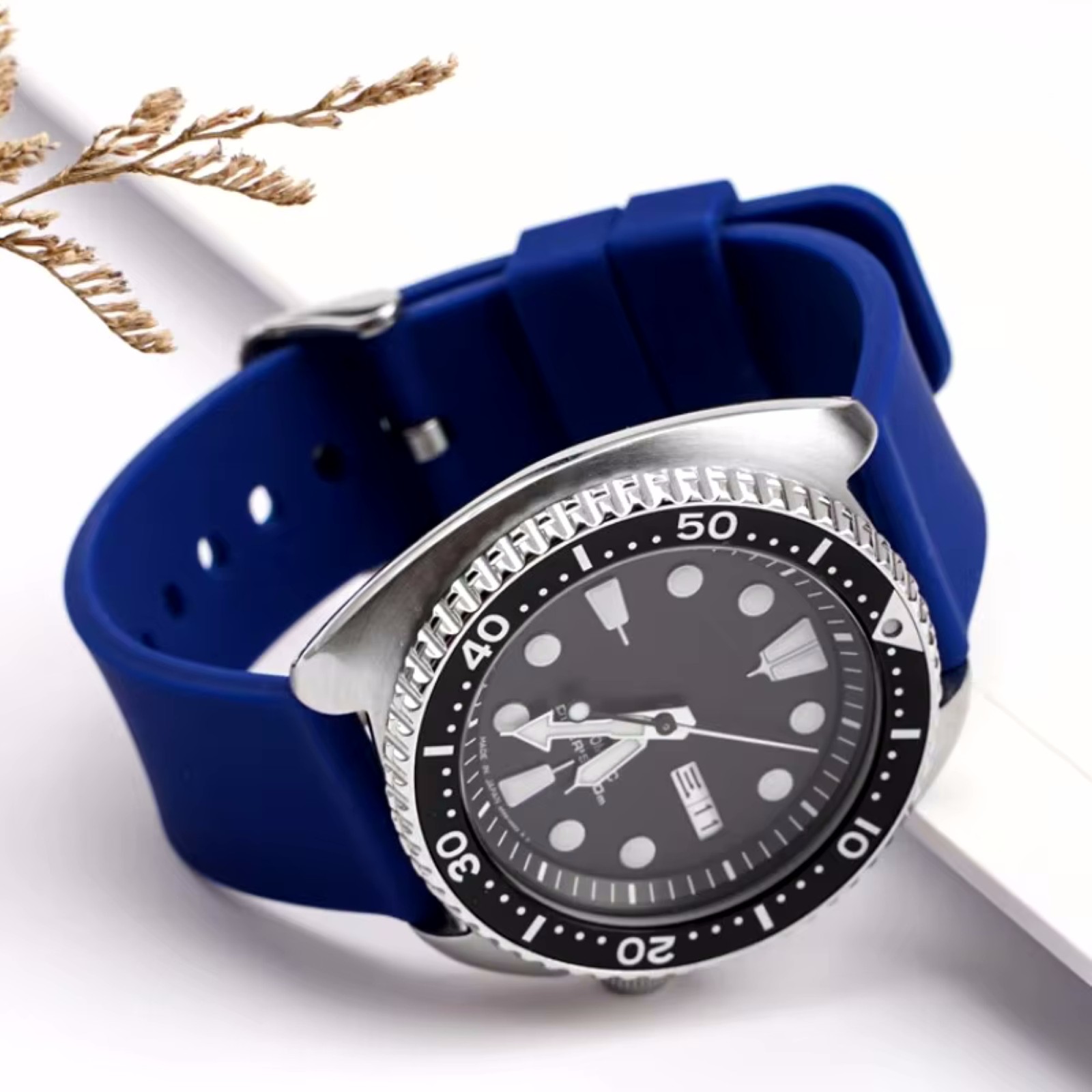 10mm 12mm 14mm 15mm 16mm 18mm 19mm 20mm 21mm 22mm 24mm Silicone Watch Band Strap