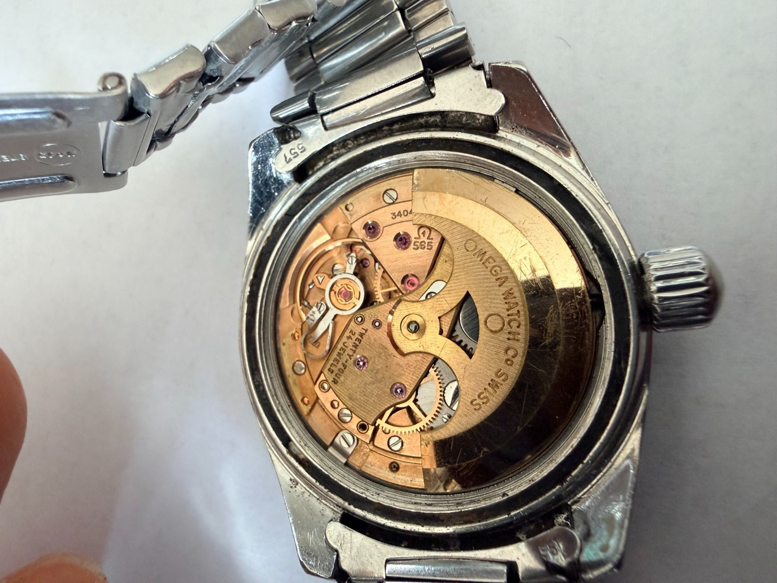Omega 166.062 Seamaster 60 Big Crown (ideal for restoration) 37mm ~1969