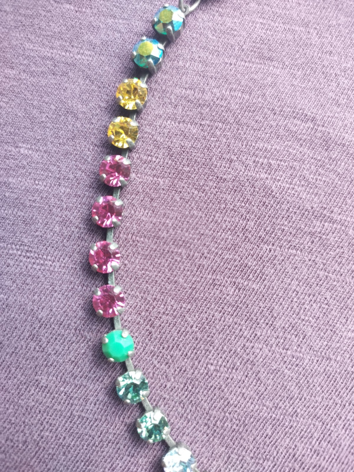 Fun Sabika necklace has loads of color and sparkle