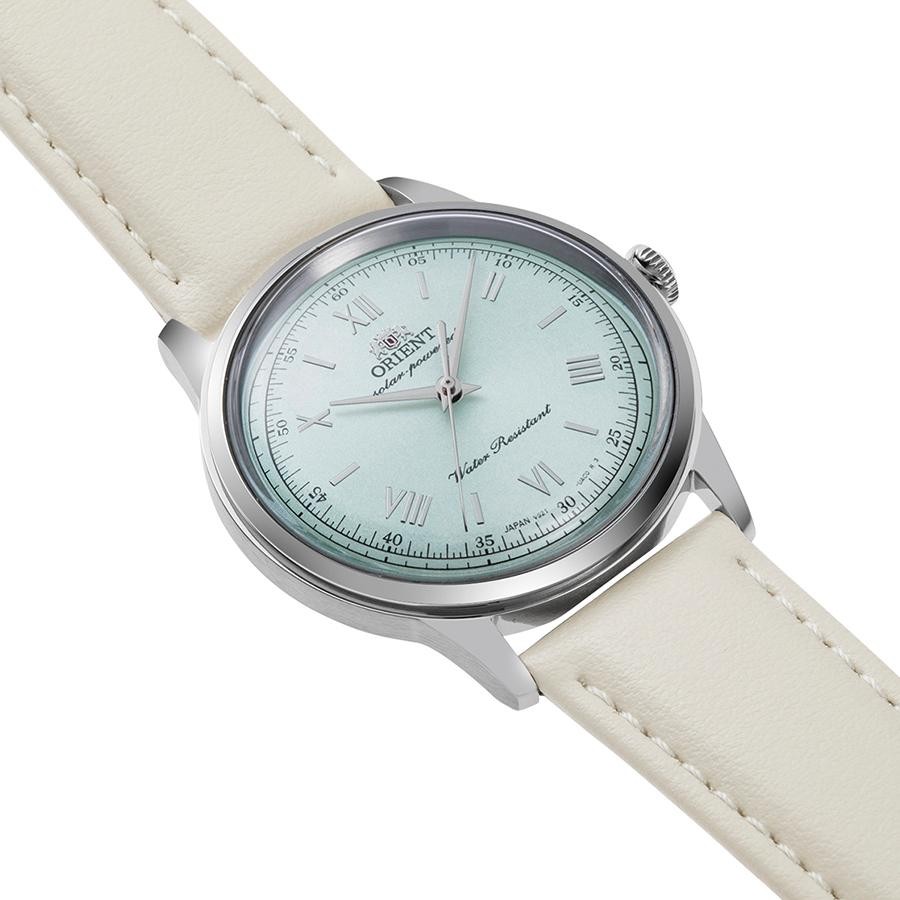 Orient Bambino 38 RN-WK0002E Classic Leather Band Watch Solar Powered Men NEW