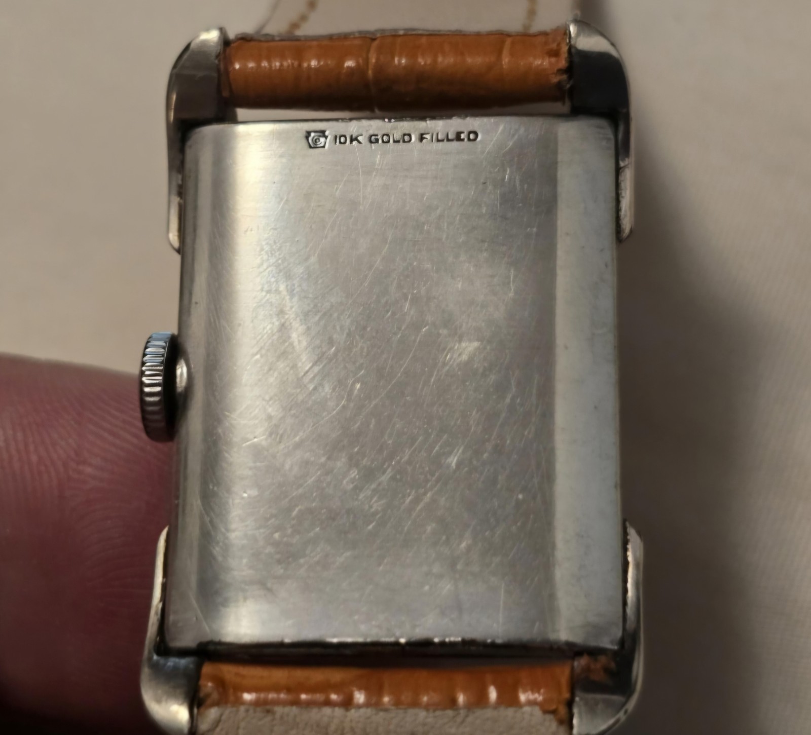Vintage Waltham 1OK Gold Filled 750-B Movement 21 Jewels Manual Wind Men’s Watch