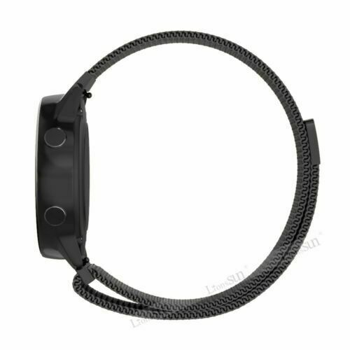 20mm Metal Magnetic Watch Band Strap For Garmin Vivomove Sport / Luxe / Style